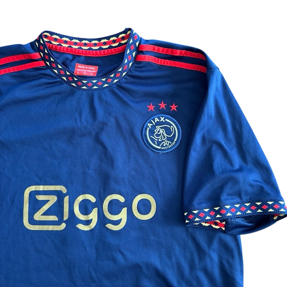 FC Ajax Amsterdam - Soccer Jersey Football Kit Away 2022/2023 Blue Large